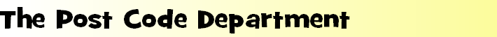 The Post Code Department